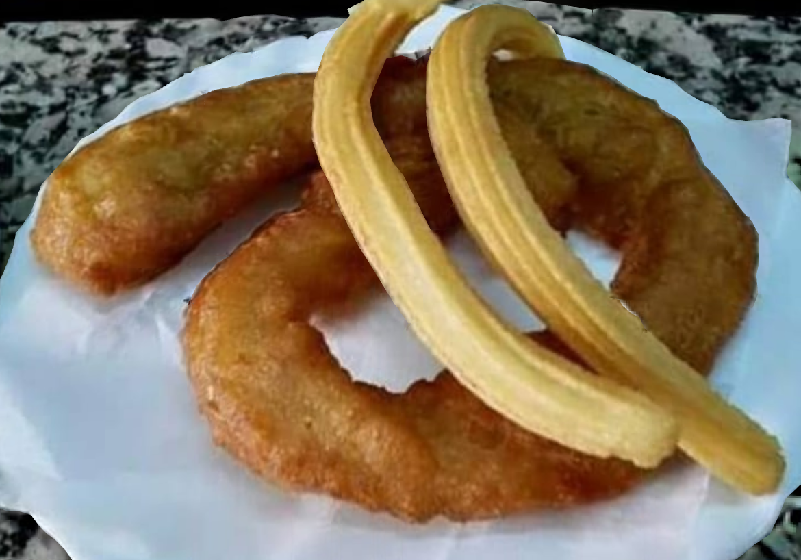 Churros y porras tradicionales